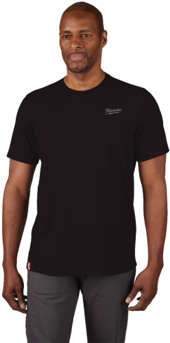 Milwaukee FREEFLEX Men's Medium Black Hybrid Short Sleeve Work Shirt