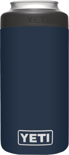 Yeti Rambler 16 oz Navy Coslter Tall Can Insulator