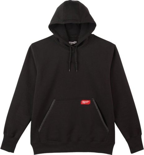 Milwaukee X-Large Black Heavy-Duty Pullover Hooded Sweatshirt