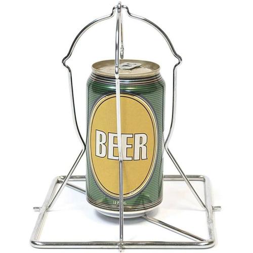Big Green Egg Vertical Roaster - Folding Beer Poultry Roaster