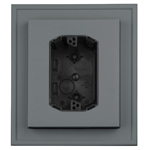 Mid America 7 in. x 8 in. UL Electrical Mount Block - Flagstone