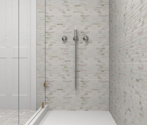 Anthology Sandy Cliffs Elements Liner Glazed Mosaic Tile 3