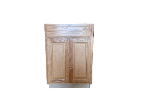 Aristokraft Westbury Natural Oak 24 in. Base Cabinet (B24DD)