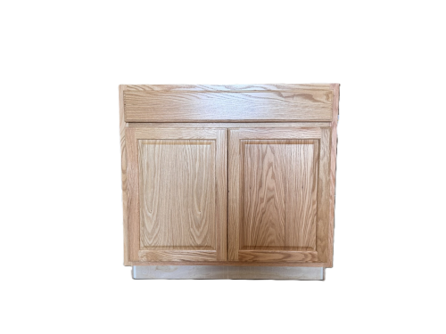 Aristokraft Westbury Natural Oak 36 in. Sink Base Cabinet (SB36B)