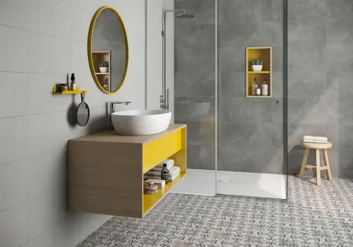 MLW Surfaces Artista Picasso 8 in. x 8 in. x 3/8 in. Porcelain Tile 3