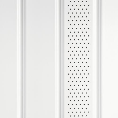 CertainTeed Triple 4 Center Vent Soffit Colonial White