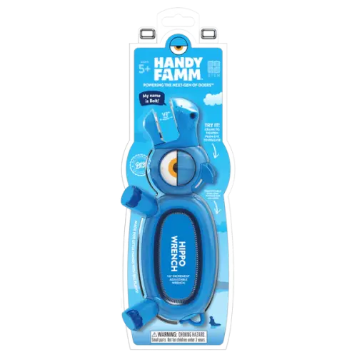 Handy Famm Bolt the Blue Hippo Kids Wrench
