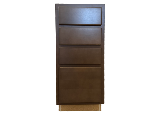 Aristokraft Sinclair Burlap 15 in. Four Drawer Base Cabinet (DB15-4)