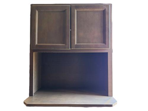 Aristokraft Sinclair Burlap 30 in. x 36 in. Microwave Wall Cabinet (MWC3036B)