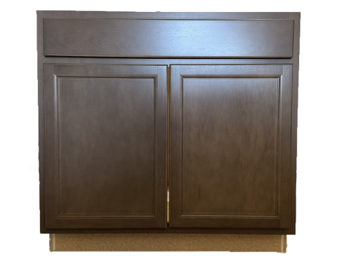 Aristokraft Sinclair Burlap 36 in. Sink Base Cabinet (SB36B)