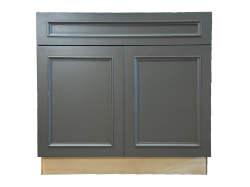 Decora Haskins Maple Black Fox 36 in. Base Cabinet (B36)