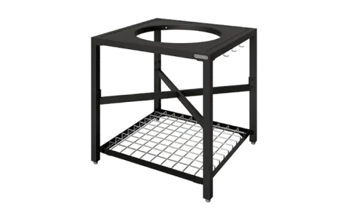 Big Green Egg Large EGG Frame with stainless grid insert for Modular Nest System