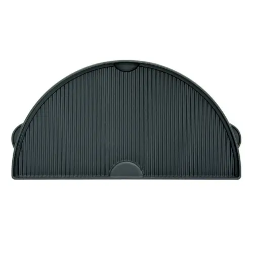 Big Green Egg Half Moon Cast Iron Dual Side Griddle