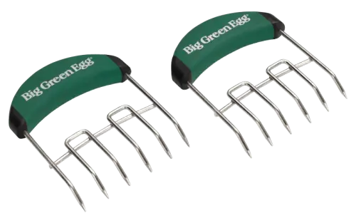 Big Green Egg Stainless Steel Meat Claws, Soft Grip Handles