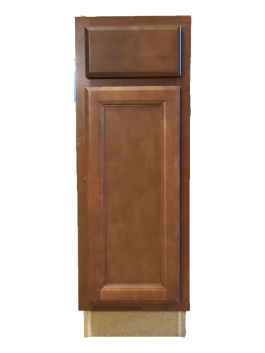 Contractors Choice Newberry Birch Saddle Brown 12 in. Base Cabinet (B12)