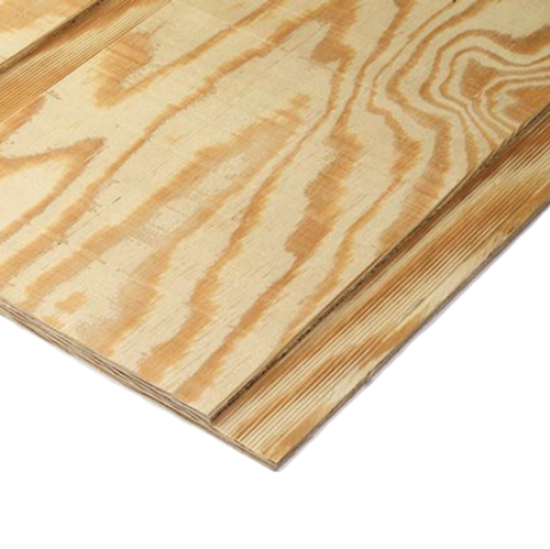 5/8 in. x 4 ft. x 8 ft. Pine Panel Siding 12 in. On-Center