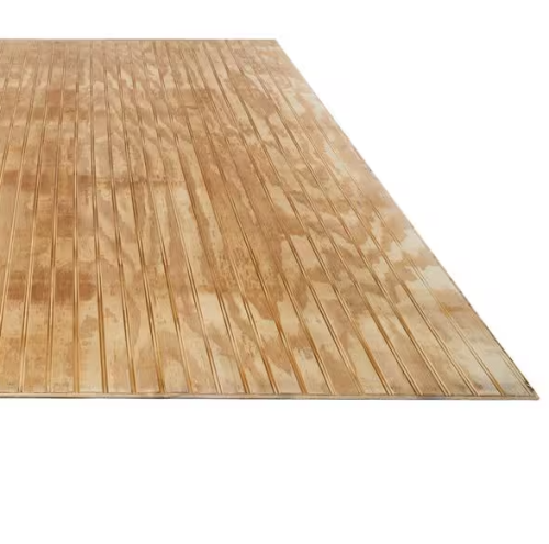 3/8 in. x 4 ft. x 8 ft. Beaded Yellow Pine Plywood Panel