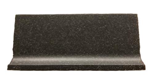 Mosa Global 4 in. x 6 in. P Covebase Ivory Black Fine Speckled