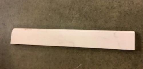 Atlas Concorde 2 in. x 12 in. Liberty Calacatta Centenial Bullnose