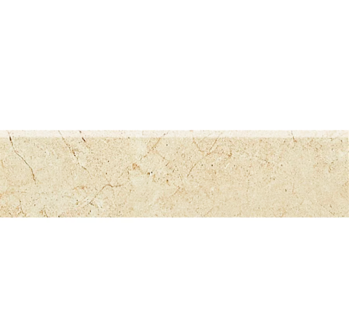 American Olean Mirasol Crema Laila 3 in. x 12 in. Glazed Porcelain Bullnose Tile