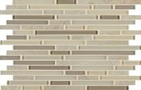 Crossville Ebb and Flow 12 in. x 13 in. Flora and Fauna Linear Mix