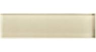 American Olean Color Appeal 4 in. x 12 in. Cloud Cream Glass Wall Tile