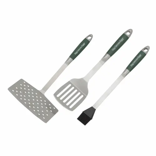 Big Green Egg Professional Grade Stainless Steel BBQ Tool Set - BGE127655
