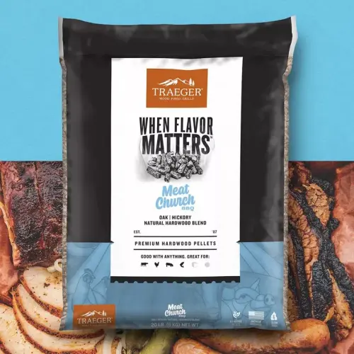 Traeger 20 Lb. Meat Church Blend Wood Pellets 3