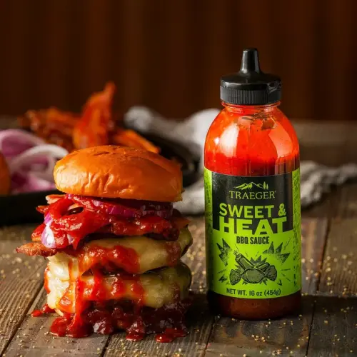 Trager 16 oz. Sweet & Heat BBQ Sauce 4