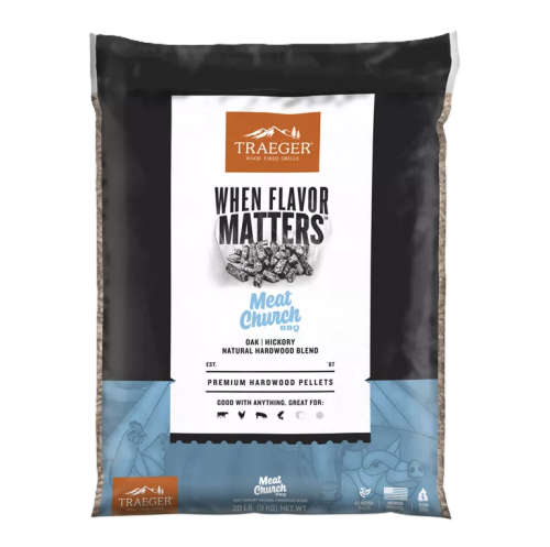 Traeger 20 Lb. Meat Church Blend Wood Pellets