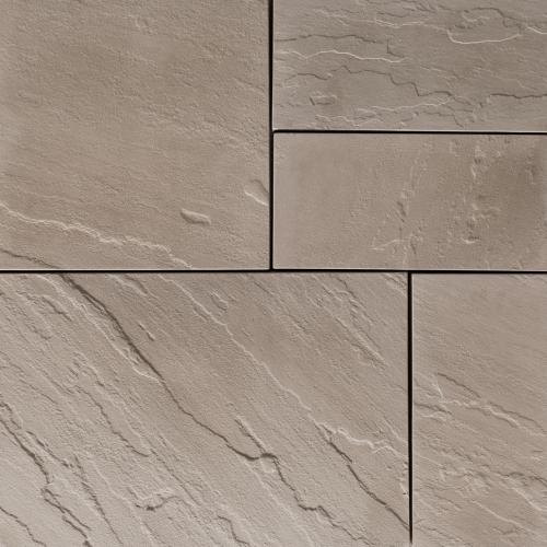 Aberdeen 30x30cm Paver Slab, KleanBloc Slate, Rock Garden Brown – Oversized Concrete Pavers for Patios, Walkways & Pool Decks
