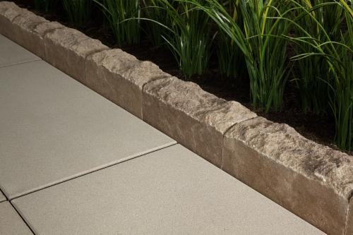 Avignon Edging Stone, Split Face, Chestnut Brown – Garden & Landscape Edging Stones