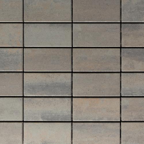 Blu 60mm HD² 6x13 Linear Paver, Smooth, Champlain Grey – Single-Size Concrete Pavers for Patios & Driveways