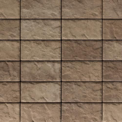 Blu 80mm 6x13 Linear Paver, Slate, Chestnut Brown – Driveway-Rated Concrete Pavers for Driveways, Patios & Walkways