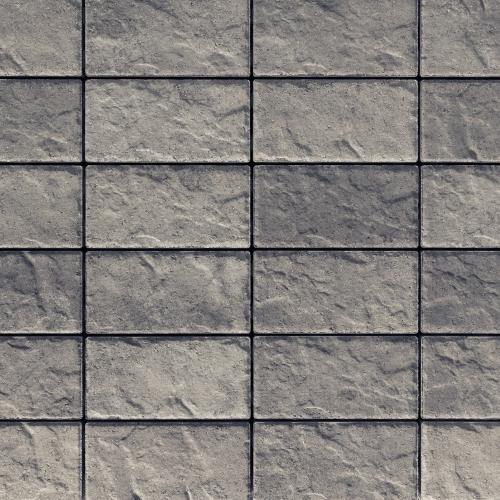 Blu 60mm 6x13 Linear Paver, Slate, Champlain Grey – Single-Size Concrete Pavers for Patios & Pool Decks