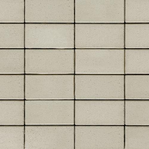 Blu 60mm 6x13 Linear Paver, Smooth, Beige Cream – Single-Size Concrete Pavers for Patios & Pool Decks