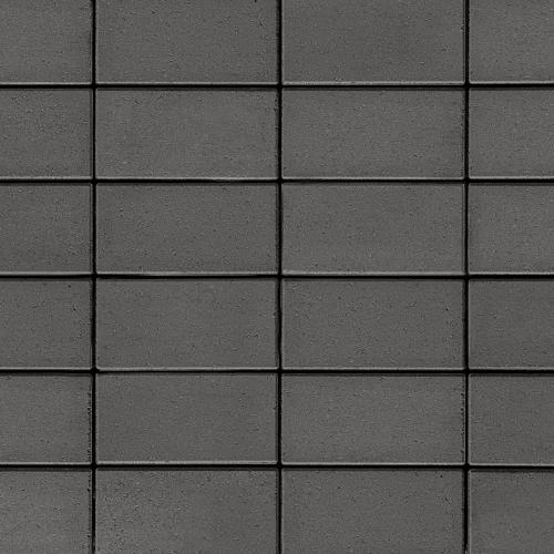 Blu 80mm 6x13 Linear Paver, Smooth, Onyx Black – Driveway-Rated Concrete Pavers for Driveways, Patios & Walkways