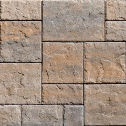 Blu 60mm HD² 3-Piece Paver System, Slate, Champlain Grey – Modular Concrete Pavers for Patios, Walkways & Pool Decks