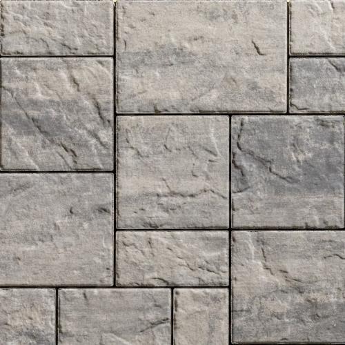 Blu 60mm HD² 3-Piece Paver System, Slate, Shale Grey – Modular Concrete Pavers for Patios, Walkways & Pool Decks