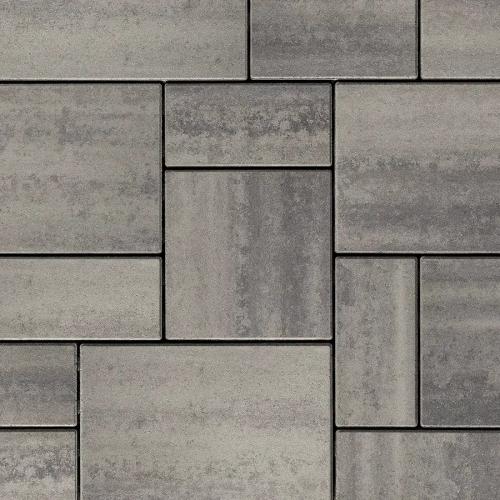 Blu 60mm HD² 3-Piece Paver System, Smooth, Shale Grey – Modular Concrete Pavers for Patios, Walkways & Pool Decks