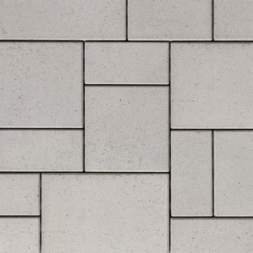 Blu 60mm 3-Piece Paver System, Smooth, Greyed Nickel – Modular Concrete Pavers for Patios, Walkways & Pool Decks