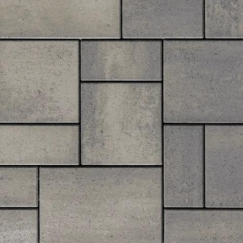 Blu 60mm 3-Piece Paver System, Smooth, Shale Grey – Modular Concrete Pavers for Patios, Walkways & Pool Decks
