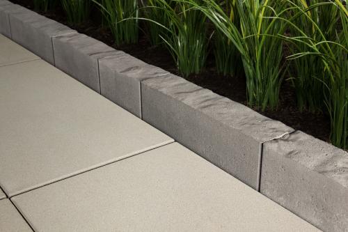 Brandon Edging Stone, Slate, Shale Grey – Modular Concrete Landscape Edging for Garden Borders