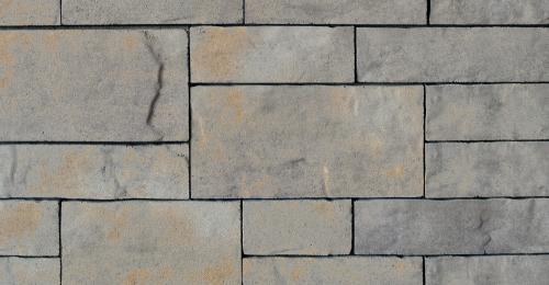 Brandon 180mm Wall Block, Slate, Champlain Grey – Interlocking Concrete Retaining Wall for Gardens & Fire Pits