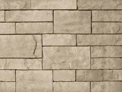 Brandon 90mm Wall Block, Slate, Caffe Crema – Interlocking Concrete Retaining Wall for Gardens & Fire Pits