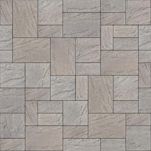 Eva 3-Piece Paver System, Slate, Shale Grey – Compact Concrete Pavers for Driveways, Patios & Walkways