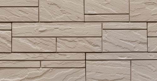 Iconic Fascia Corner/Pillar Panel, Klean-Bloc Slate, Rock Garden Brown – Concrete Fascia for Iconic Wall Systems