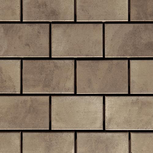 Hydra Permeable Paver, Smooth, Chestnut Brown – Stormwater Management Concrete Pavers for Driveways