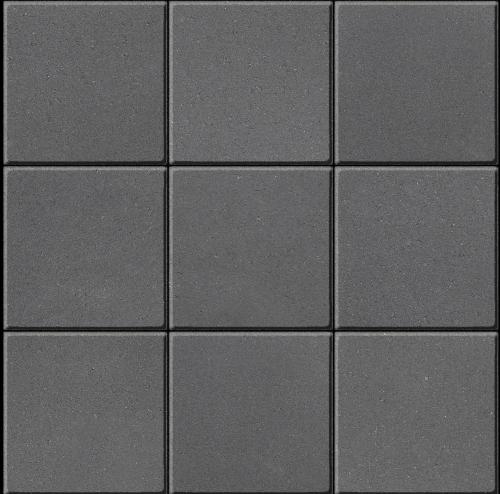 Industria 200x200x100 HD² Paver, Smooth, Onyx Black – Large-Format Concrete Pavers for Driveways & Patios