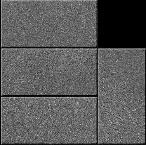 Industria 200x400x100 HD² Paver, Granitex, Onyx Black – Large-Format Concrete Pavers for Driveways & Patios